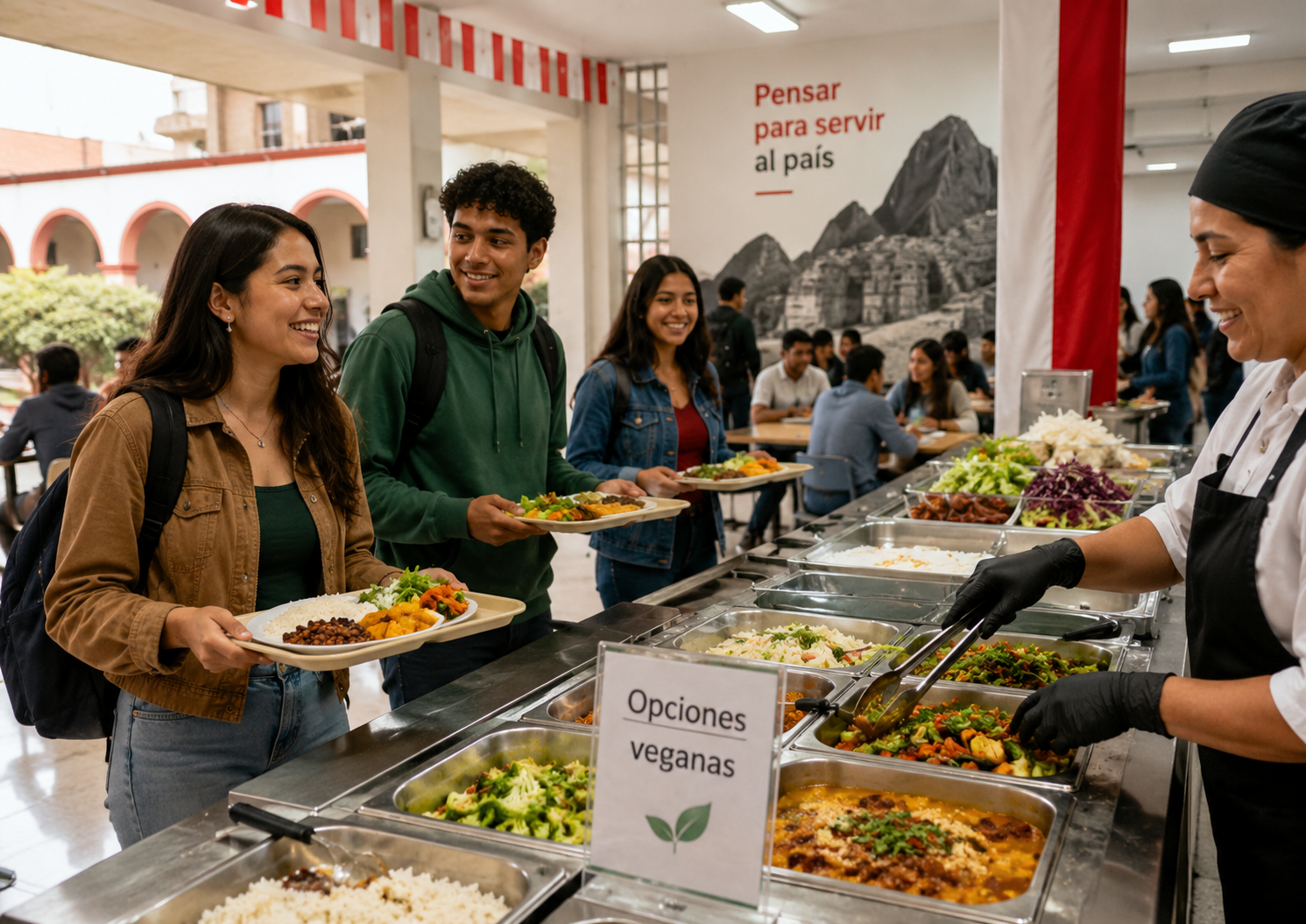 Perú: la justicia ordena a universidad pública ofrecer opciones veganas
