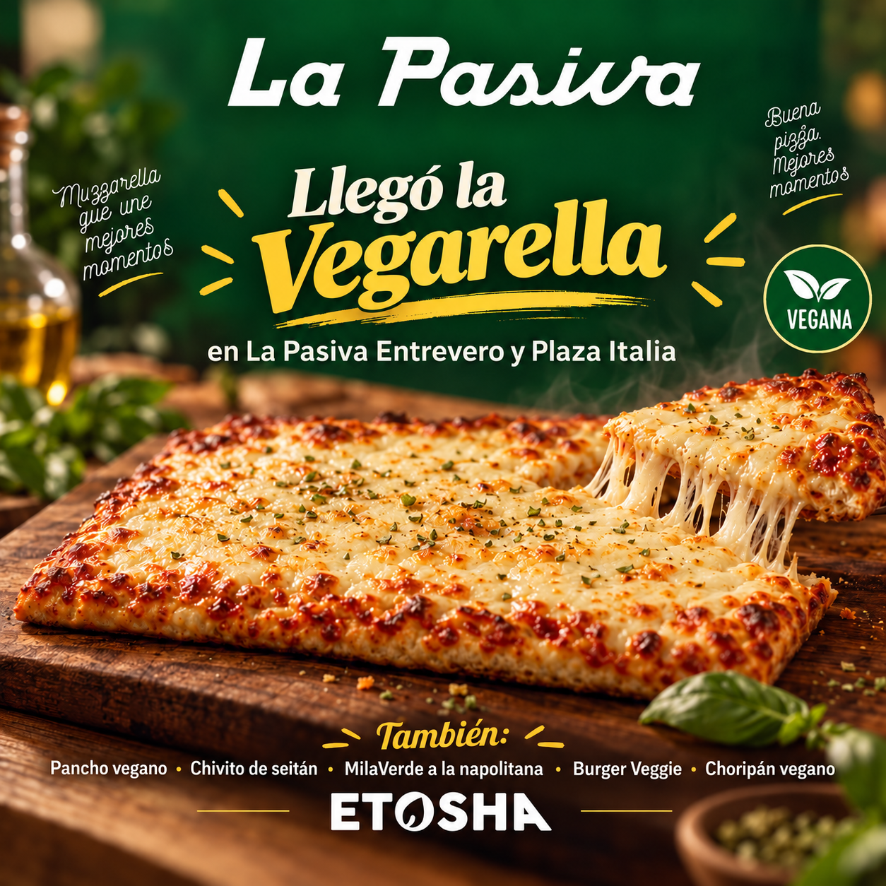 URUGUAY: La Pasiva Entrevero y Plaza Italia incorporan propuesta vegana