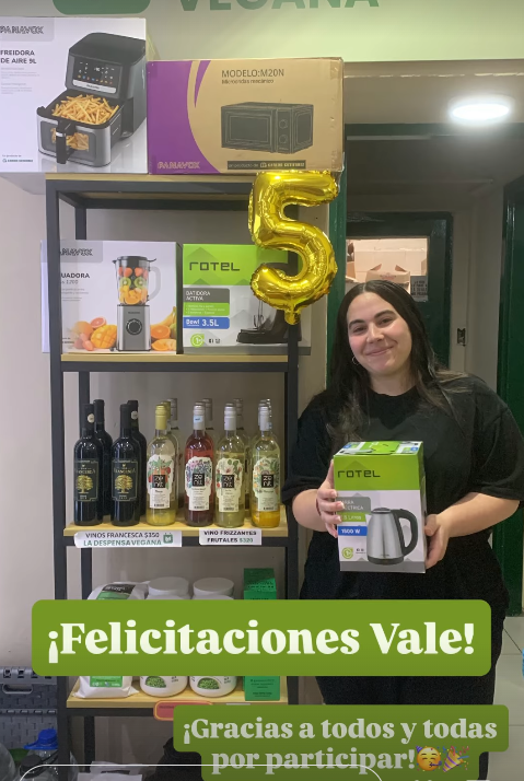 🎉 ¡Cerramos el festejo de nuestros 5 años!